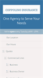 Mobile Screenshot of coppolinoinsurance.com